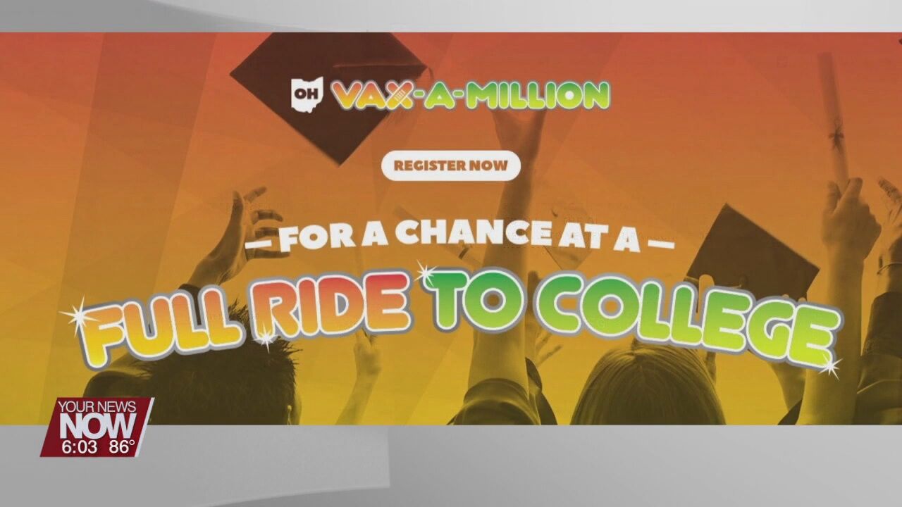 Millions of Ohioans have registered for Vax-A-Million